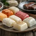 homemade soft rice cakes