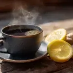 Lemon ginger coffee benefits for energy and wellness
