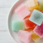 high protein bariatric gelatin recipe cut into small cubes