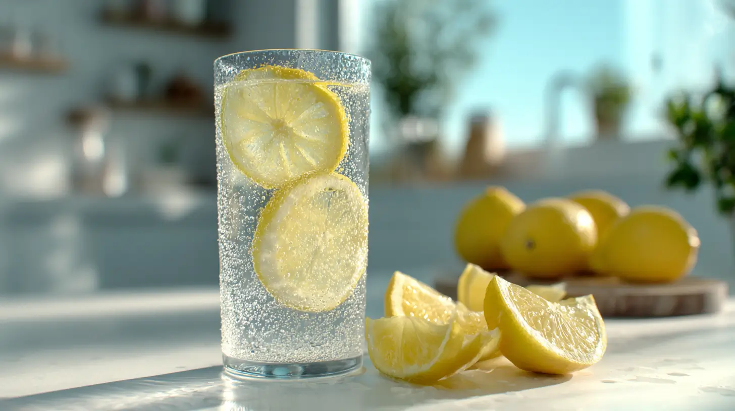 citric acid for weight loss drink in a glass