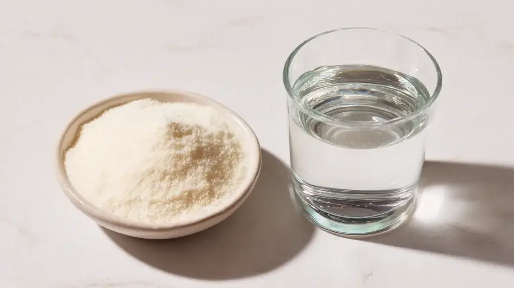 Ingredients used in the Dr Ashton bariatric gelatin recipe