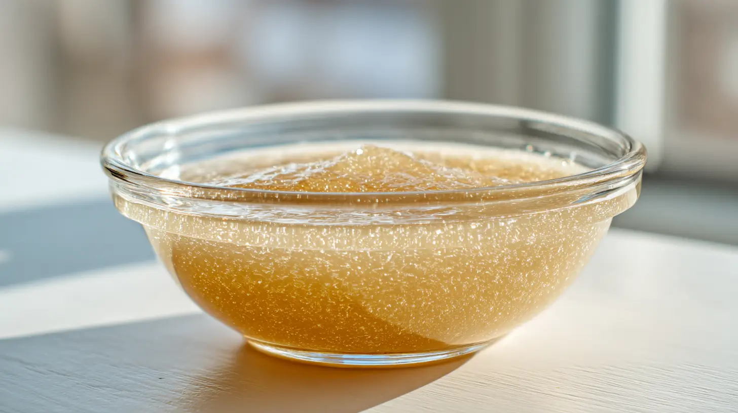 unflavored gelatin recipe prepared without sugar