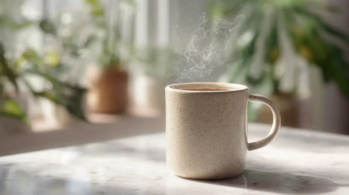 coffee alternatives for wellness in a calm morning setting