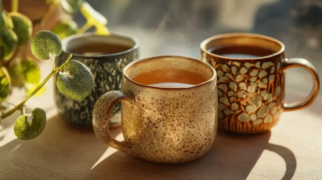 herbal tea routine throughout the day