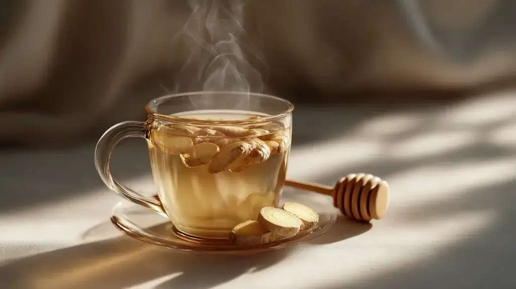 Ginger tea benefits for immunity and inflammation