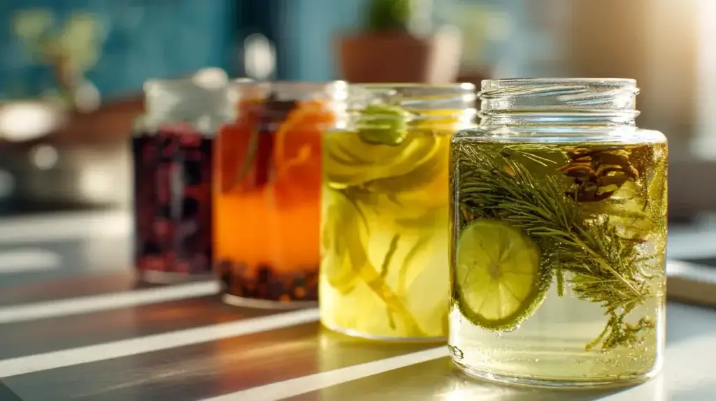 different types of wellness drinks