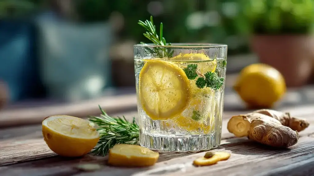 wellness drinks made with natural ingredients