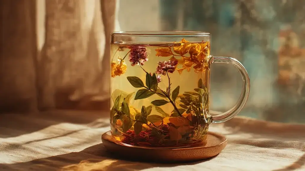 herbal tea caffeine-free daily routine