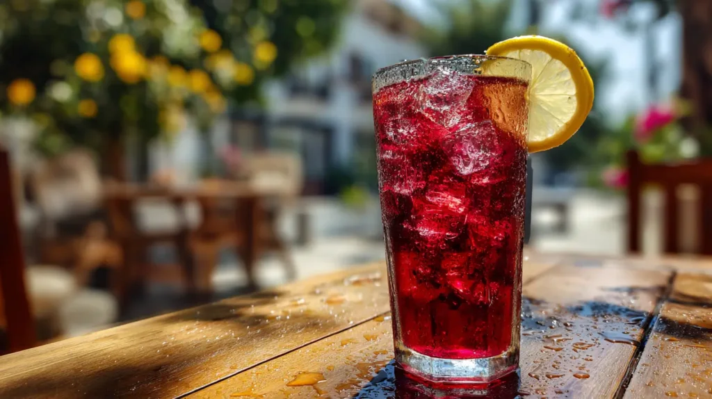 iced hibiscus tea for daily hydration moderate intake