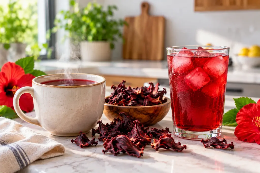 Hot-brewed and cold-brew hibiscus tea compared for oxalate content