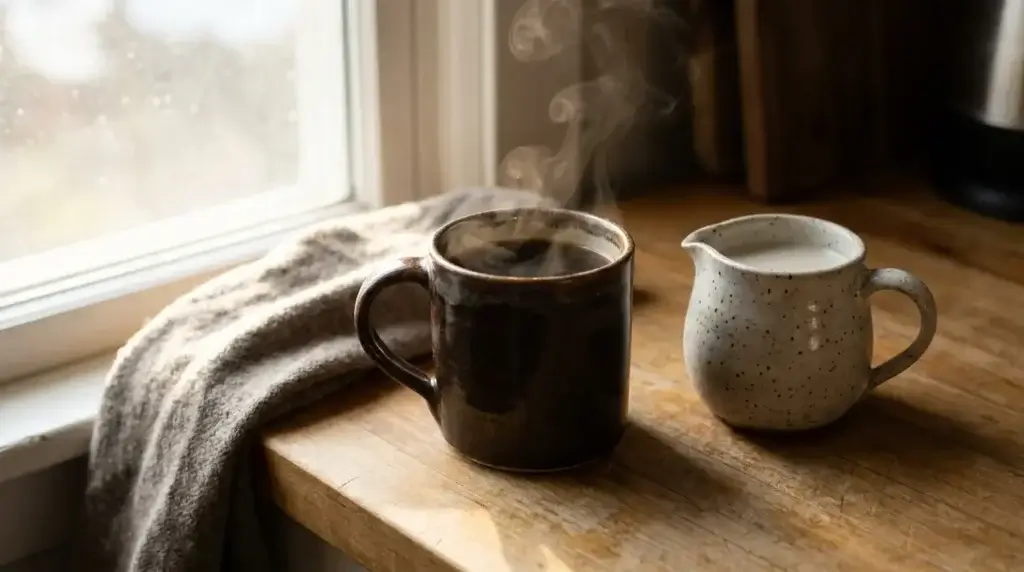 dandelion root tea as a caffeine-free coffee alternative